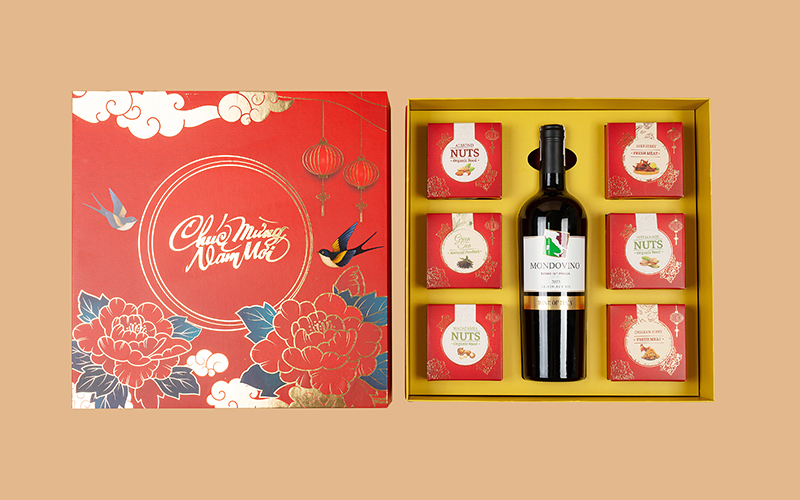 hộp quà tặng tết đại phát 1