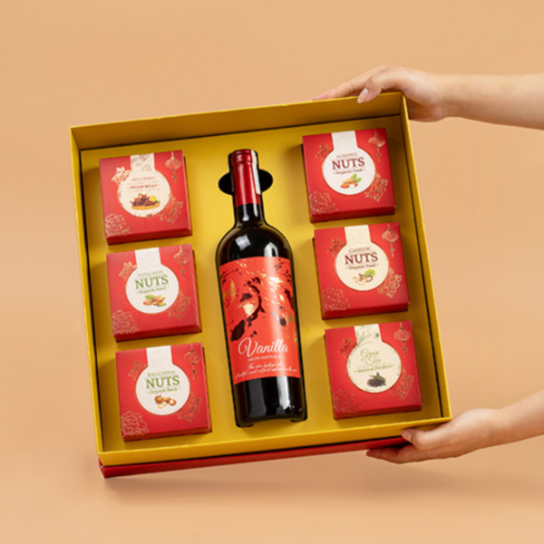 hộp quà xuân rực rỡ