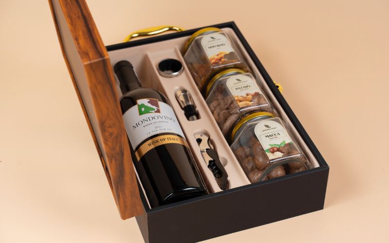 set quà tết tiền tài