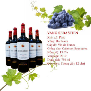 rượu vang pháp sebastien