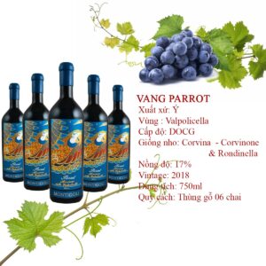 Rượu vang ý parrot